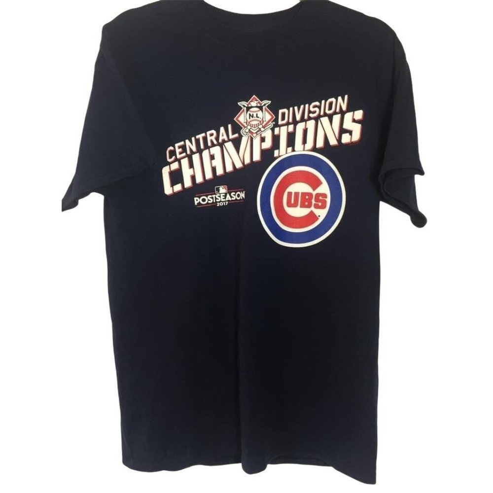 Chicago Cubs MLB Champions Men's T-Shirt Medium Post Season